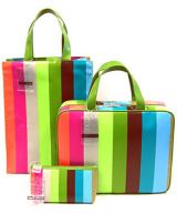 kolorowe torby w paski